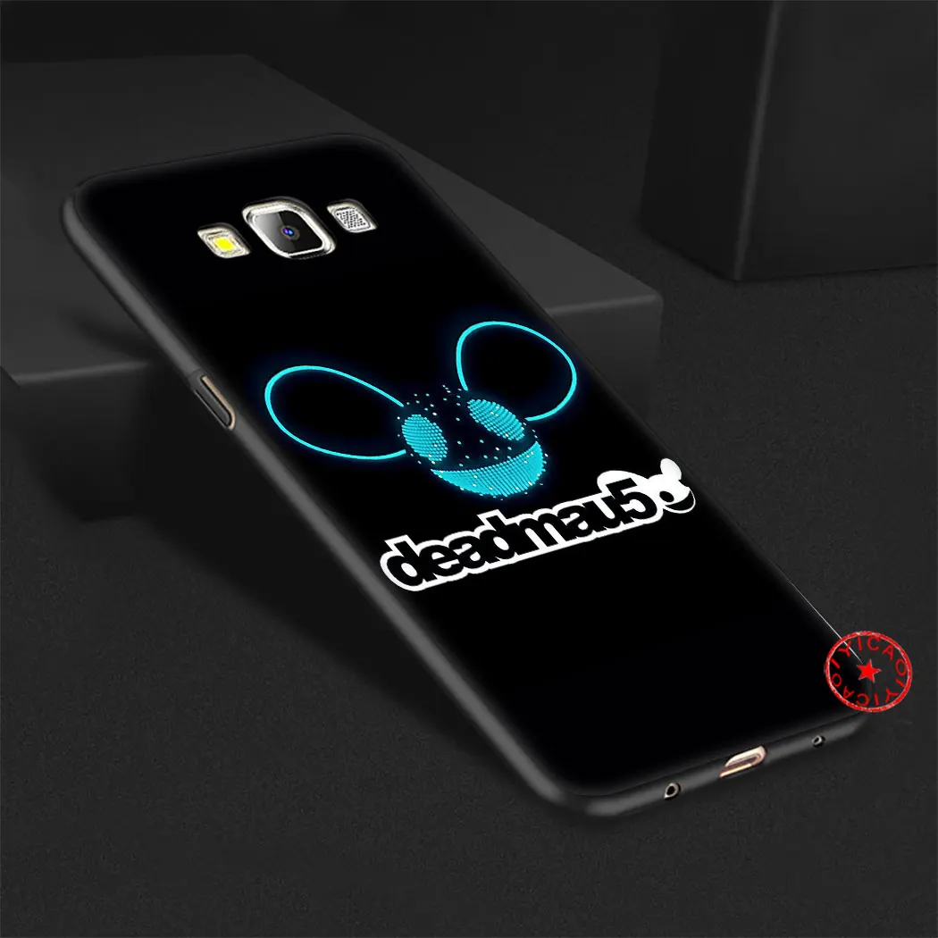 Черный мягкий силиконовый чехол Deadmau5 для samsung Galaxy A70S A20E A2 J4 J6 Plus Core J7 Duo J8 TPU |