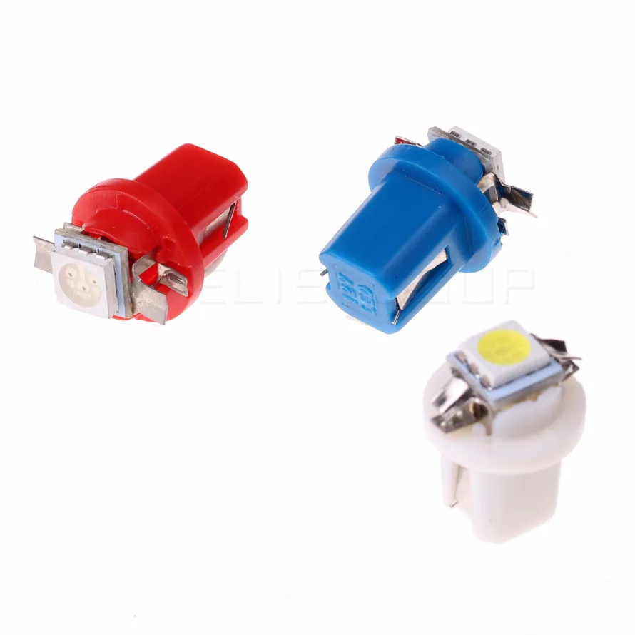 Новый Красочный B8.5D 509T B8.5 5050 Led 1 SMD T5 лампа Автомобильный датчик Speedo приборной