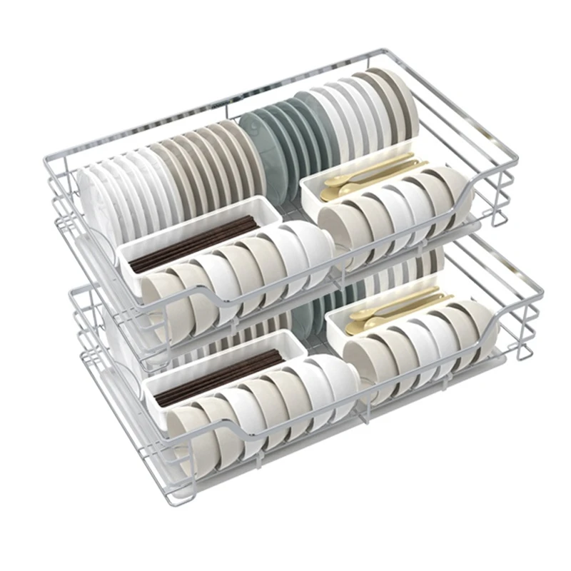 Cestas Corredera кладовая Armario Organizador Rangement кухня нержавеющая сталь Cocina Cozinha Органайзер