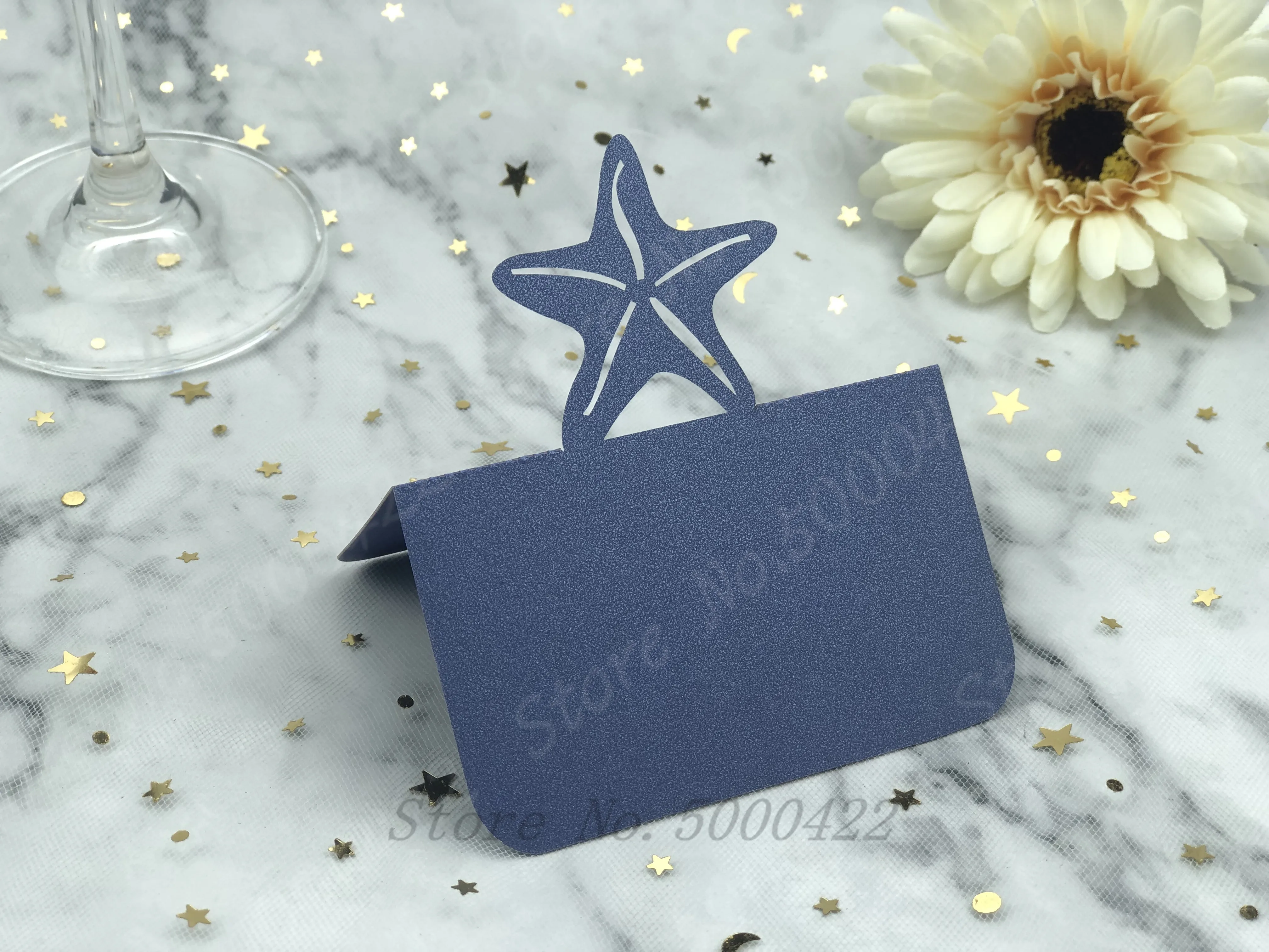 50 шт Звезда таблица марка вина стекло карточка с именем и местом детский душ тема