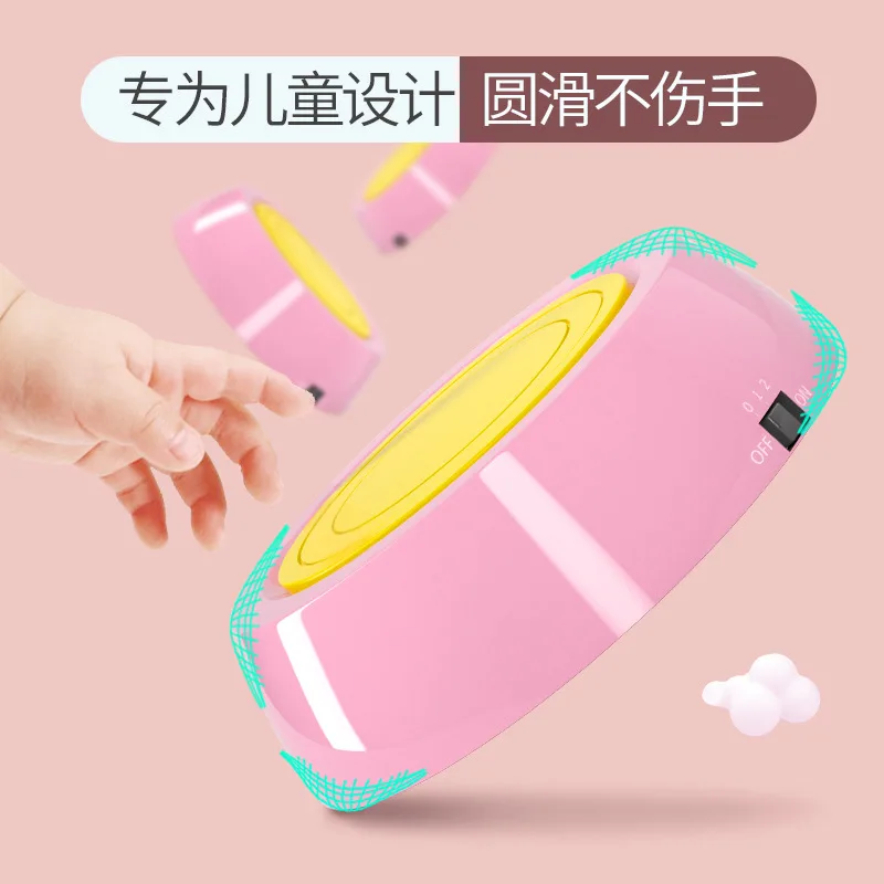 Детские DIY ремесленные игрушки колесная гончарная машина керамические украшения