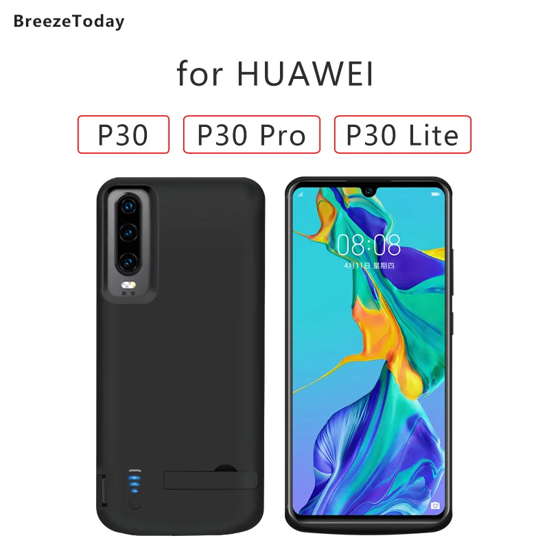 Чехол для аккумулятора чехол зарядного устройства 5000 мАч HUAWEI P30 Pro внешний