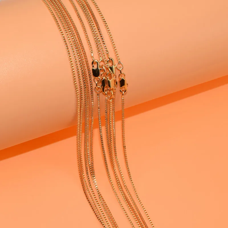 5 шт. * 2 мм медная шкатулка для ювелирных изделий 16-30 дюймов | Украшения и