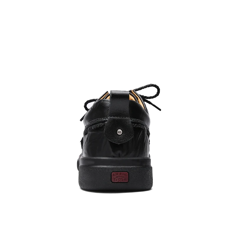 2018 г. Новая модная мужская обувь из натуральной кожи мужские оксфорды на плоской