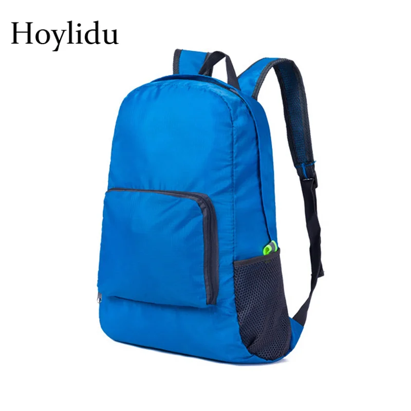 Складной дорожный рюкзак для женщин и мужчин водонепроницаемый нейлоновый