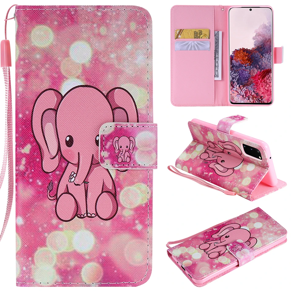 Чехол кошелек для Samsung Galaxy S20 Ultra S10 5G S8 S9 A51 A71 A50 A50S A30S A40 A20 A30 A70 A7 J4 J6 Note