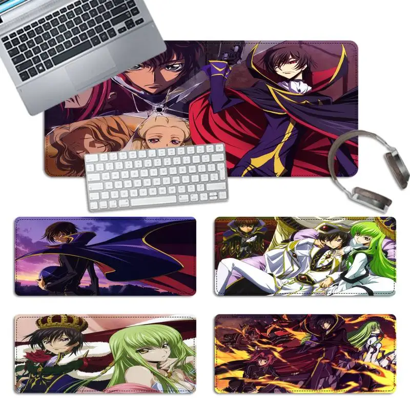

Rubber Code Geass Gaming Mouse Pad Laptop PC Computer Mause Pad Desk Mat For Big Gaming Mouse Mat For Overwatch/CS GO