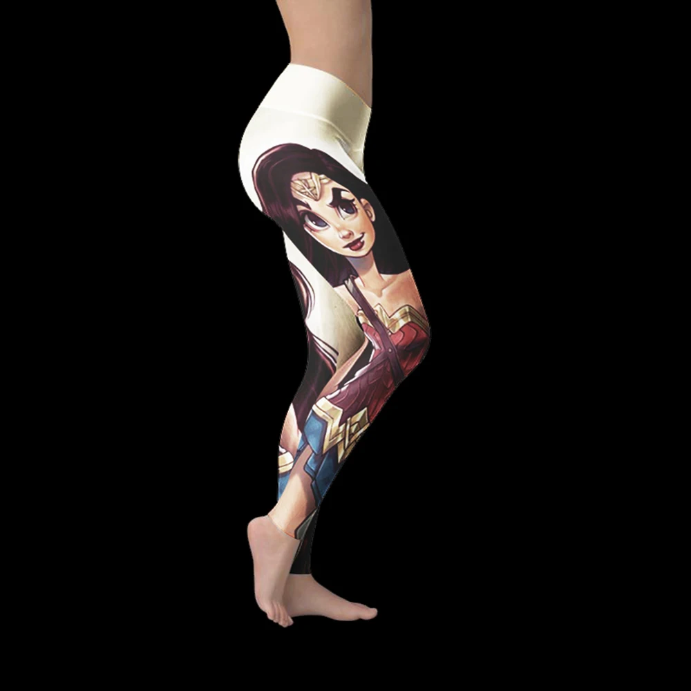 Летние быстросохнущие леггинсы с рисунком для подтяжки ягодиц 2019|Легинсы| |