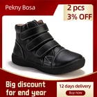 PEKNY BOSA детская обувь ботиночки кожаные водонепроницаемые botines botas bottes обувь для девочек botas обувь для мальчиков