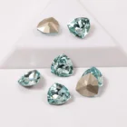 Аквамарин Цвет Trilliant Форма 10 шт.упак. 6 шт.упак. Стразы Блестящие кристаллы для ногтей на камнях для 3D украшения для ногтей аксессуары