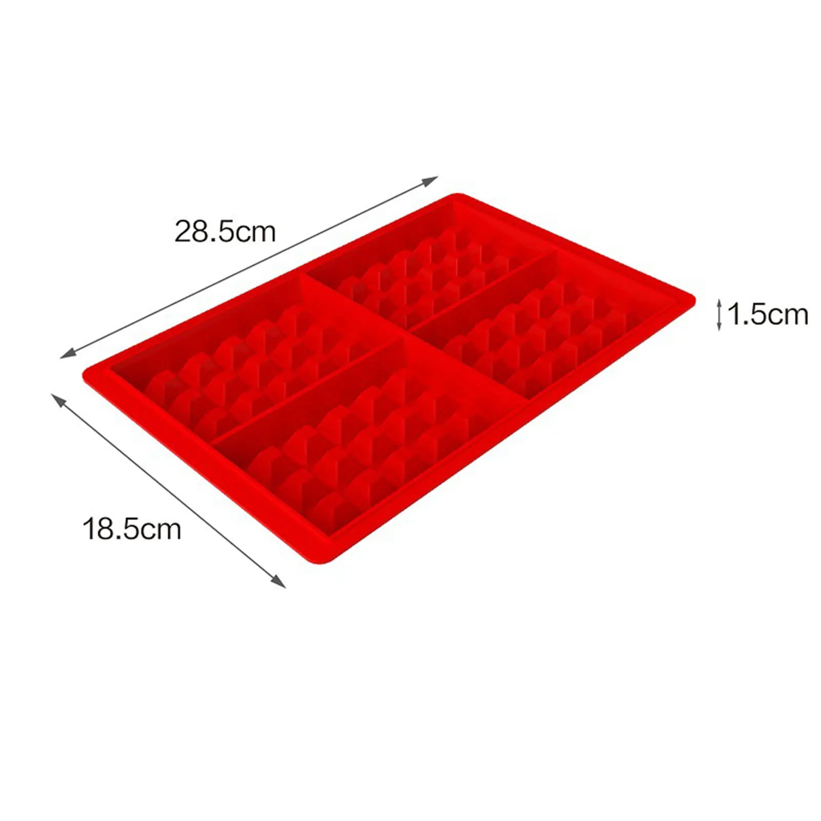 

Kitchen Waffle Mold Non-stick Cake Mould Makers Kitchen Silicone Waffle Bakeware