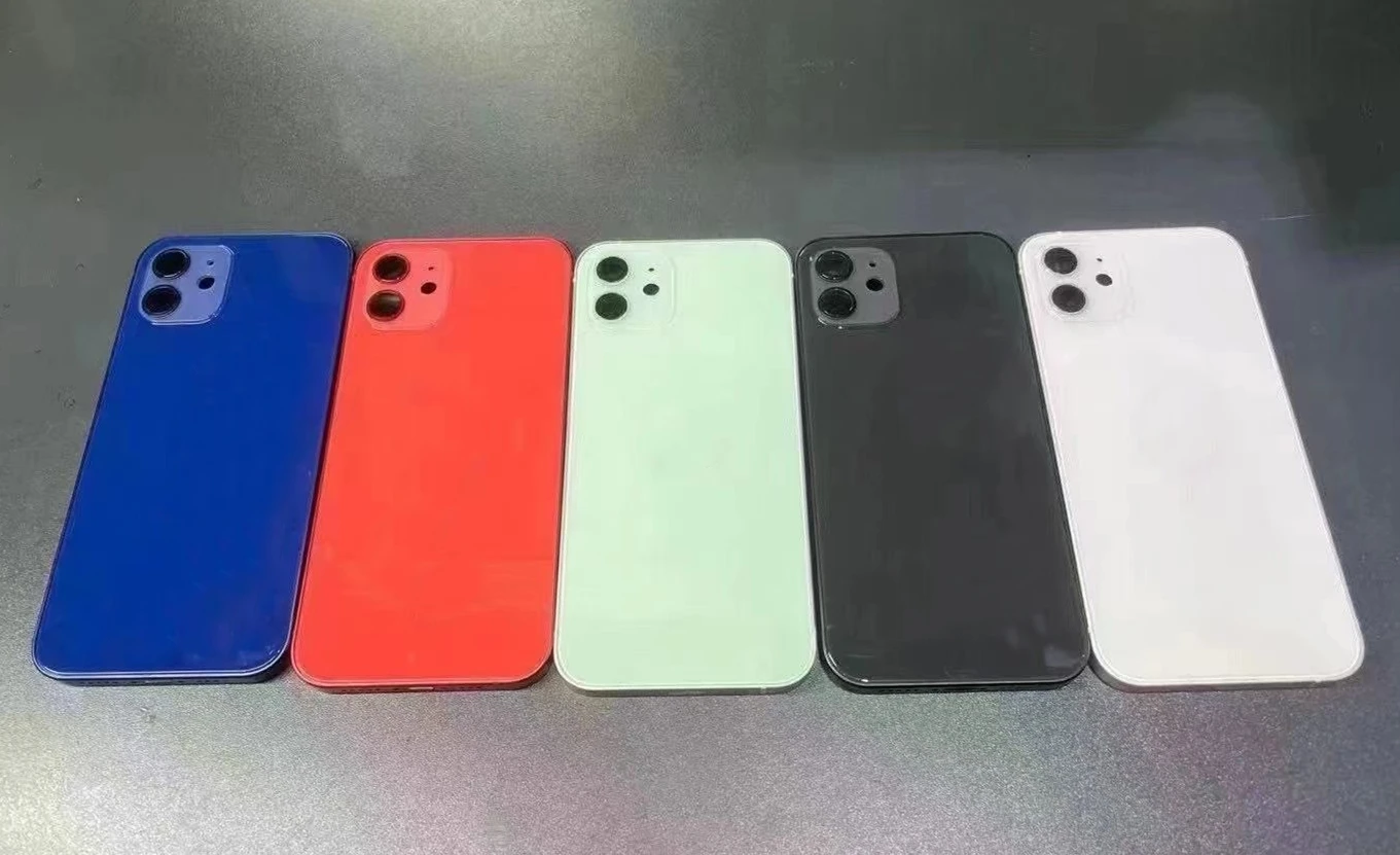 

For iPhone 12 12Mini Battery Cover Back Metal Housing High Quality Housing Battery Door Cover Middle Frame Chassis