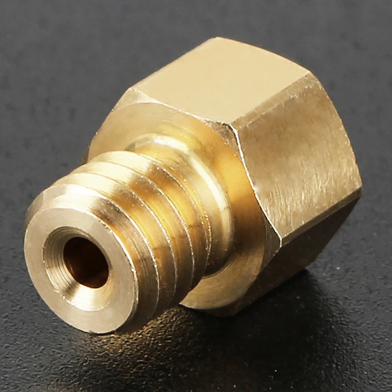 3D Printer Accessories Mk8 Nozzle 0.4Mm Compatible with Petg Abs Pei Peek and Other Consumables for Cr-10 Ender-3 Anet8 | Компьютеры и