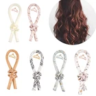 Ленивые бигуди для волос, мягкие бигуди, бигуди без тепла, Плойка для завивки, повязка на голову без нагрева, товары для вьющихся волос, инструменты для волос, аксессуары для волос