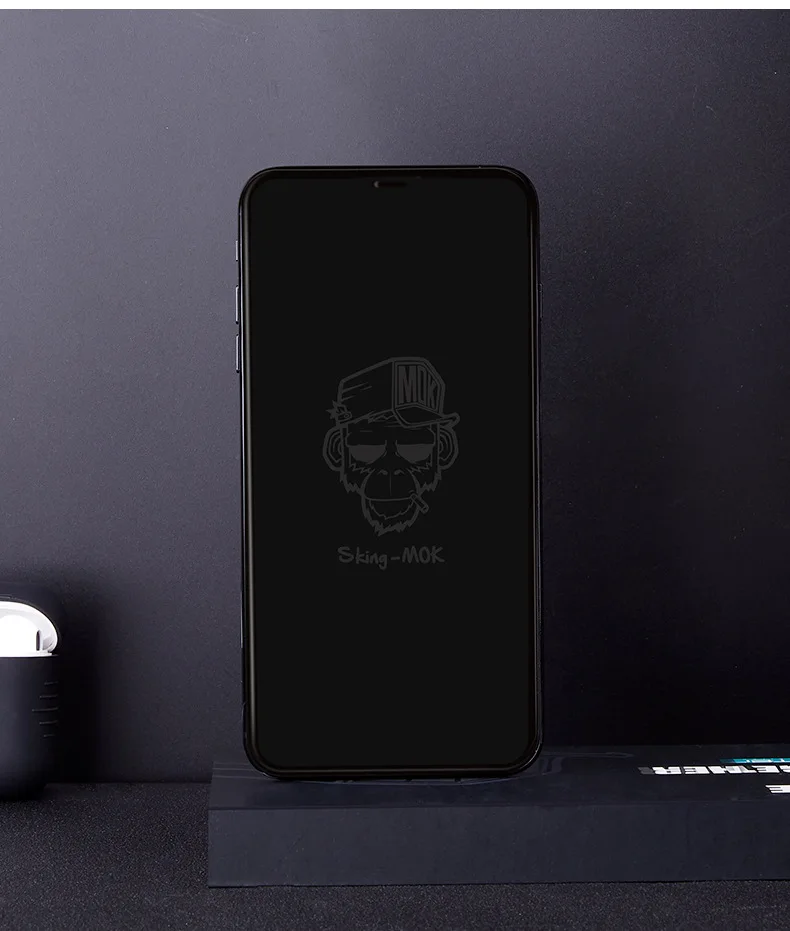 Невидимое мультяшное защитное закаленное стекло для iPhone X XS Защитное стекло для экрана для iPhone XS MAX покрытие от края до края