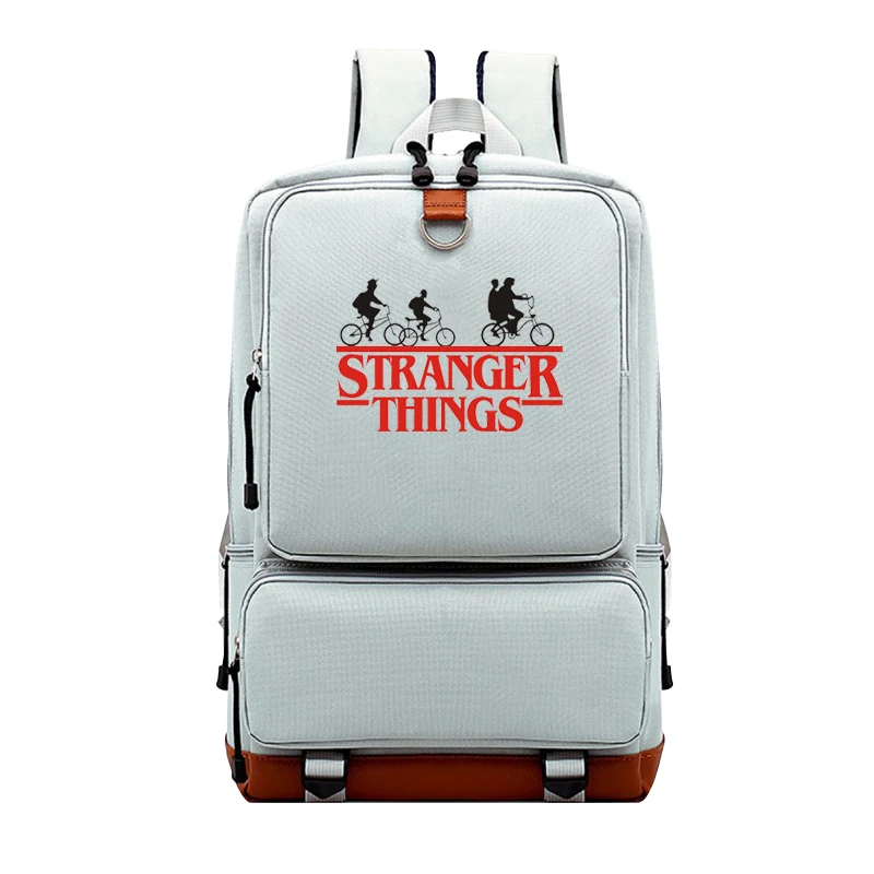 Кожаный рюкзак и сумка A Dos странные вещи 17xl plecak ноутбук Розовый Tassen аниме Backbag