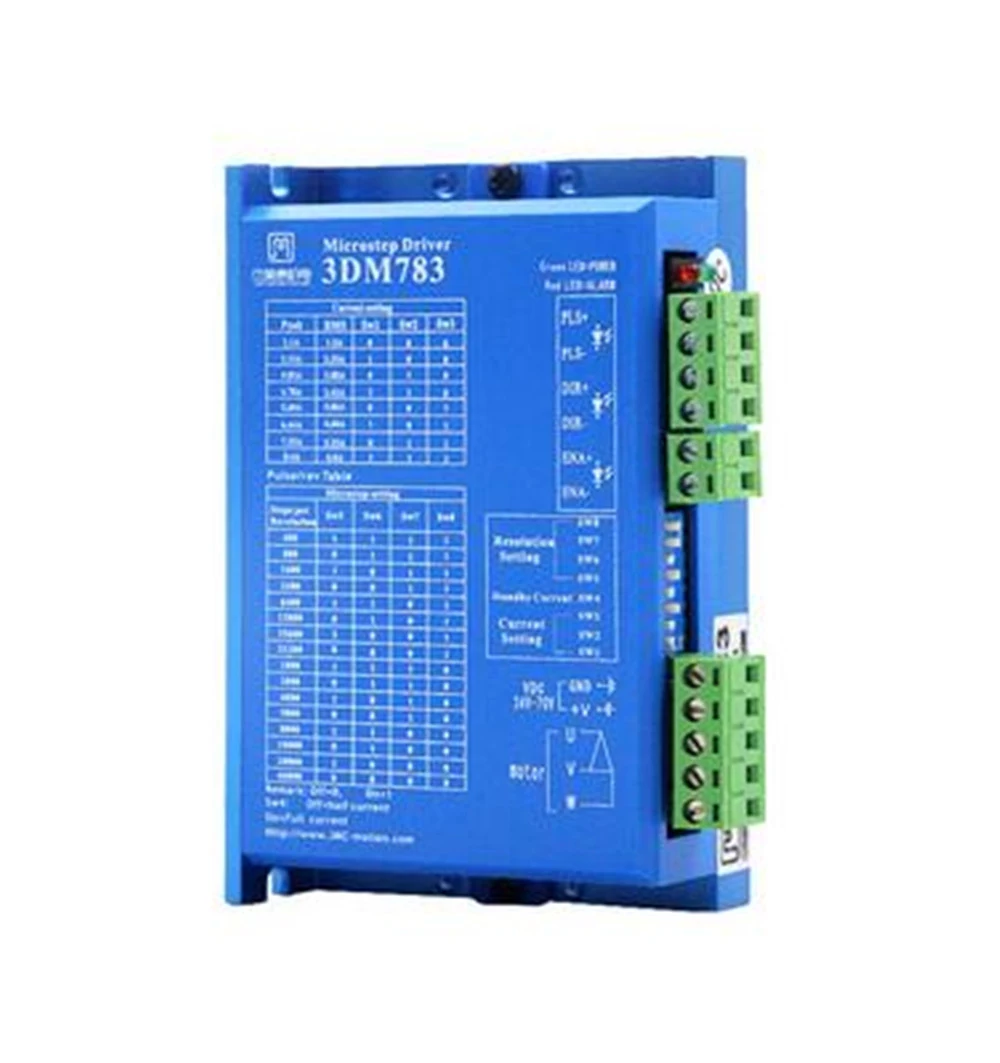 Контроллер для гравировальной машины 3DM783 3-фазный гибридный шаговый драйвер JMC Nema