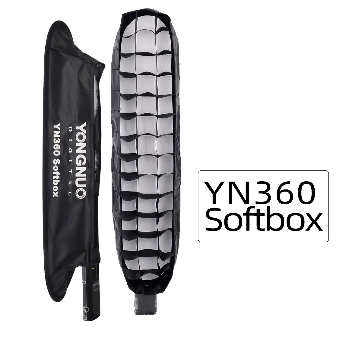 

Yongnuo LED Fill Light Soft Box Rectangle Honeycomb Grid Softbox for YN360 YN360III YN360III Pro