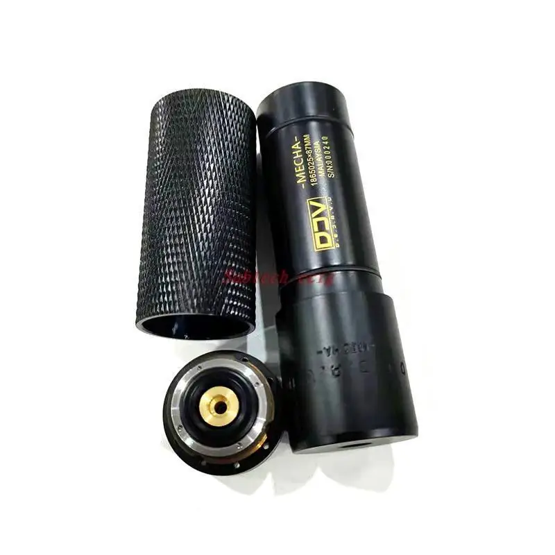 DJV Mod Kit Mechanical Mech 25MM Diameter Fit Single 18650 Battery 316SS With RDA Bottom Adjustable Tank Atomizer | Электроника