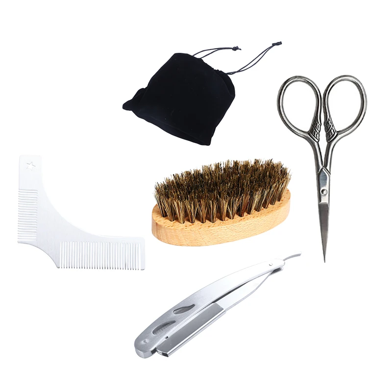 Набор для ухода за бородой мужская линия волос лица идеальные симметричные линии