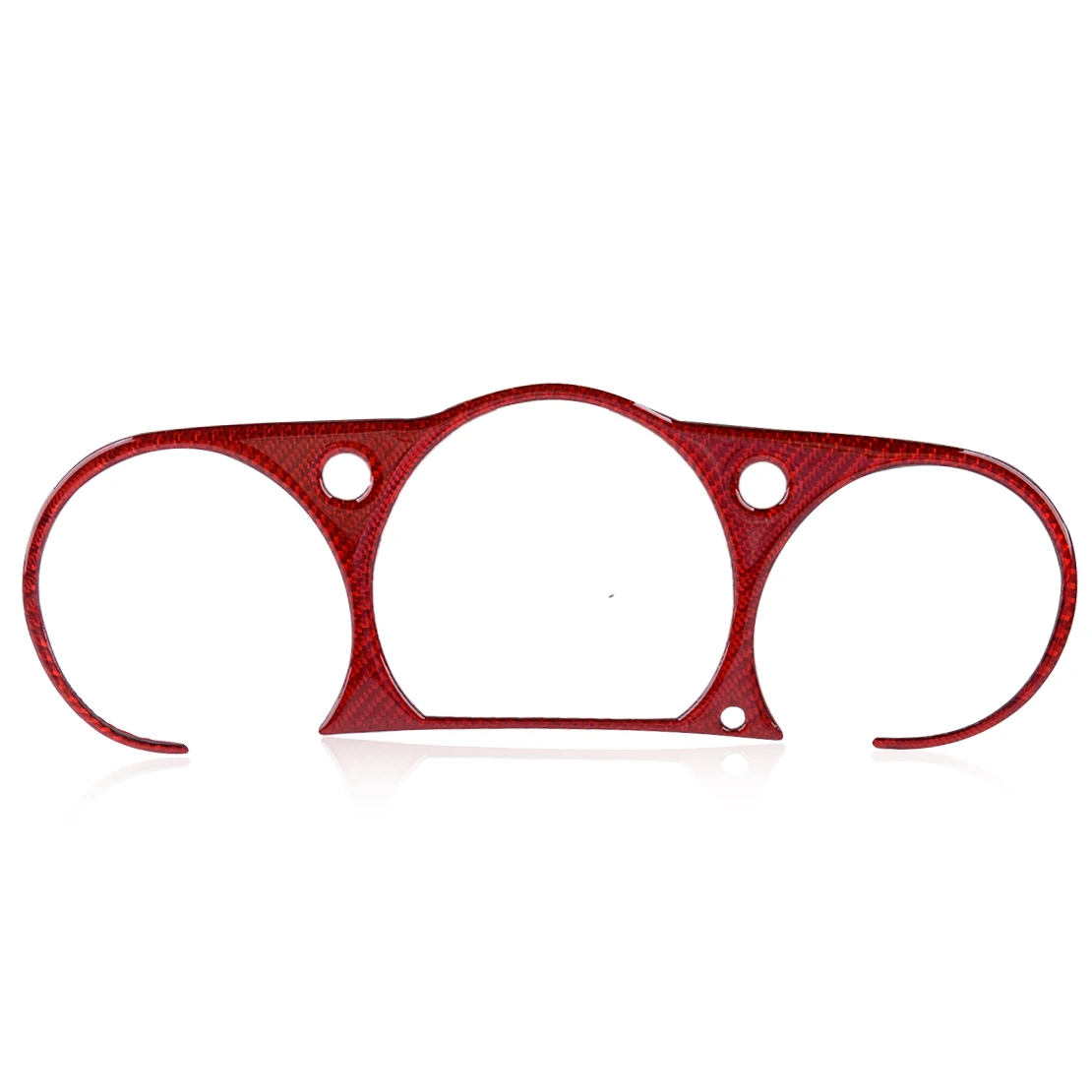 

Красная панель из углеродного волокна для кластера инструментов в салоне автомобиля, Накладка для Nissan 350Z 2003 2004 2005 2006 2007 2008 2009