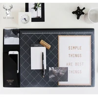 multifunction office mat business non slip mouse pad weekly planner organizer desk table storage memo mat learning pad