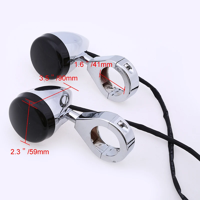 4 шт. универсальные мотоциклетные светодиодсветодиодный поворотные сигналы