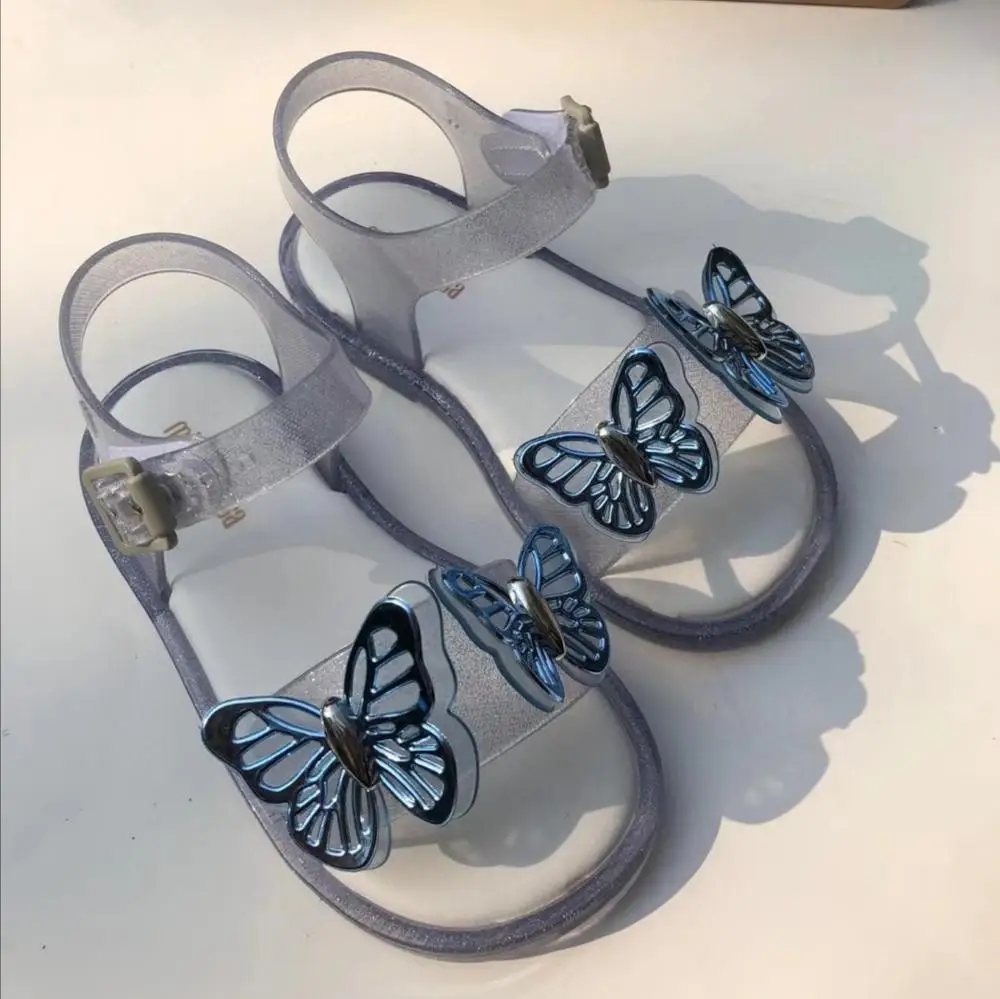 

Mini Melissa Ultragirl Princess Girl Jelly Shoes Sandals 2020 NewBaby Shoes Soft Bottom Melissa Sandals For Kids Non-slip