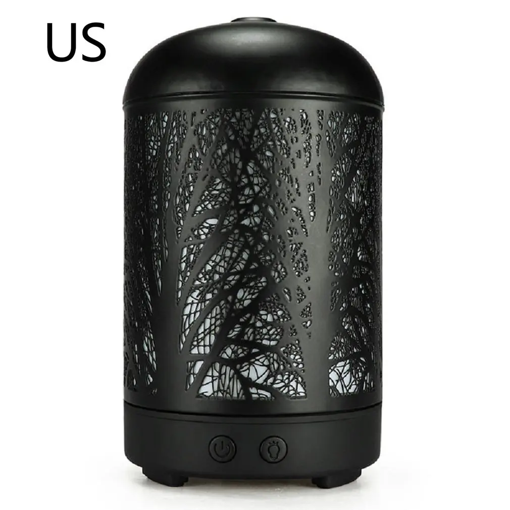 

Creative Iron Art Aromatherapy Machine Hollow Colorful Light Household Essential Oil Diffuser Aromatherapy Humidifier