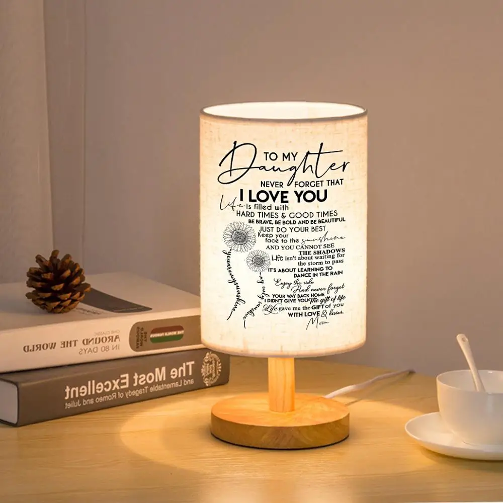 &quotМаме дочке никогда не забывайте что квадратные прикроватные светильники для