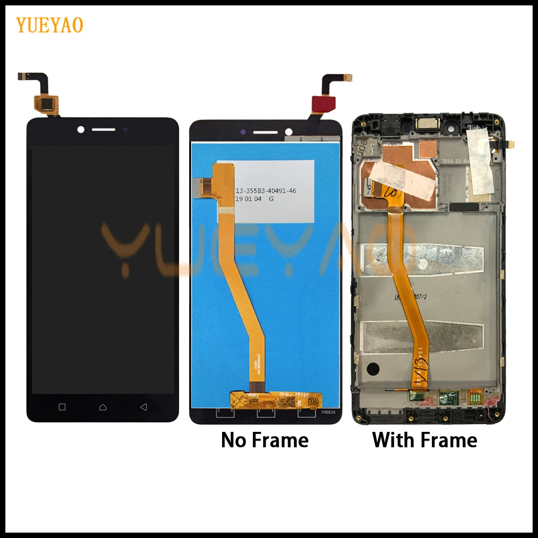 YUEYAO Lcd Screen For Lenovo K6 NOTE Display Touch Digitizer Replacement LCD k53a48 | Мобильные телефоны и аксессуары