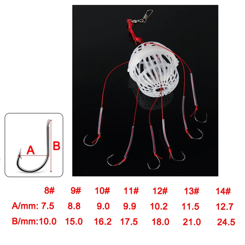 Новый взрывозащищенный рыболовный крючок из углеродистой стали приманка для