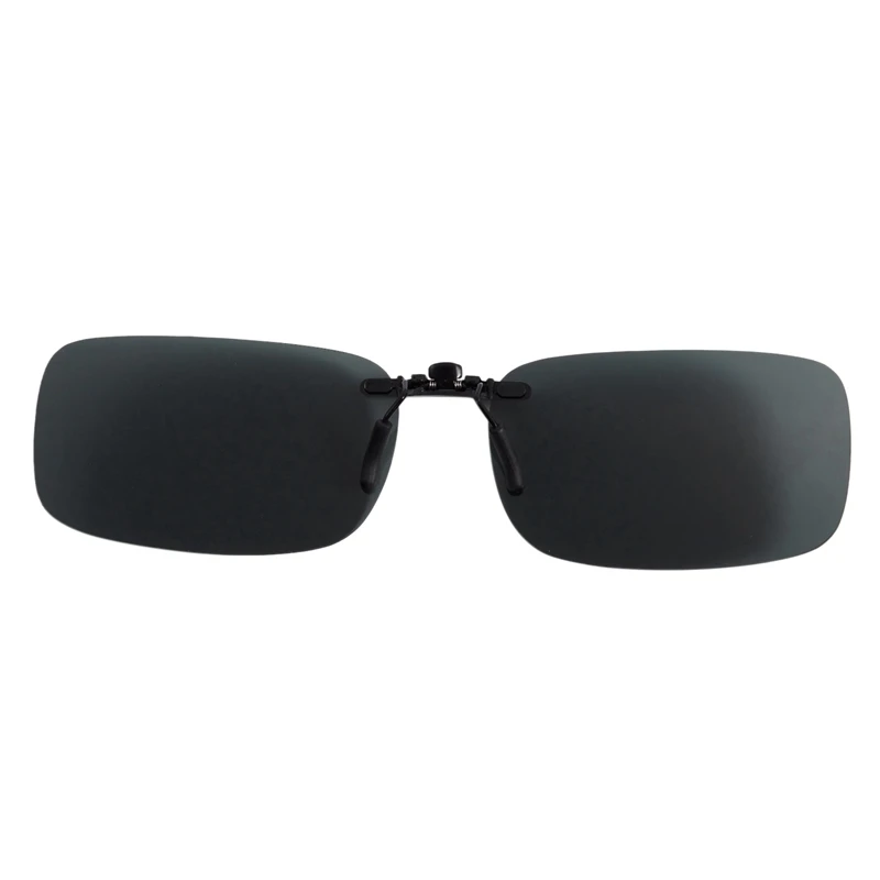 Солнцезащитные очки унисекс с прозрачными темно-зелеными поляризованными