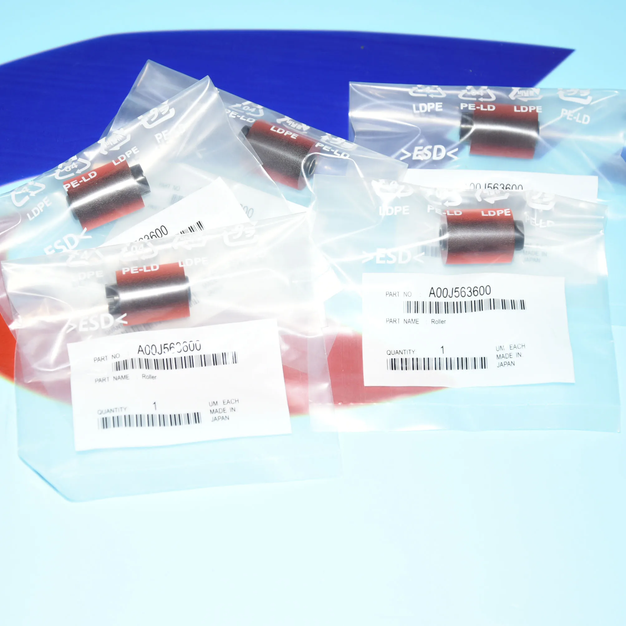 Подающий ролик A00J563600 для Konica Minolta bizhub C360 C451 C452 C550 C552 C654 C654E C754 C754E C353P C352P 10 шт.|feed