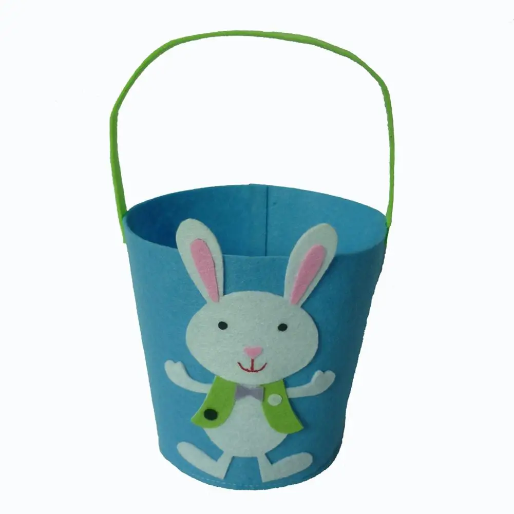 Easter Bunny Ears Bag Gift Tote Basket for Eggs Candies Gifts Perfect Kids Children | Дом и сад