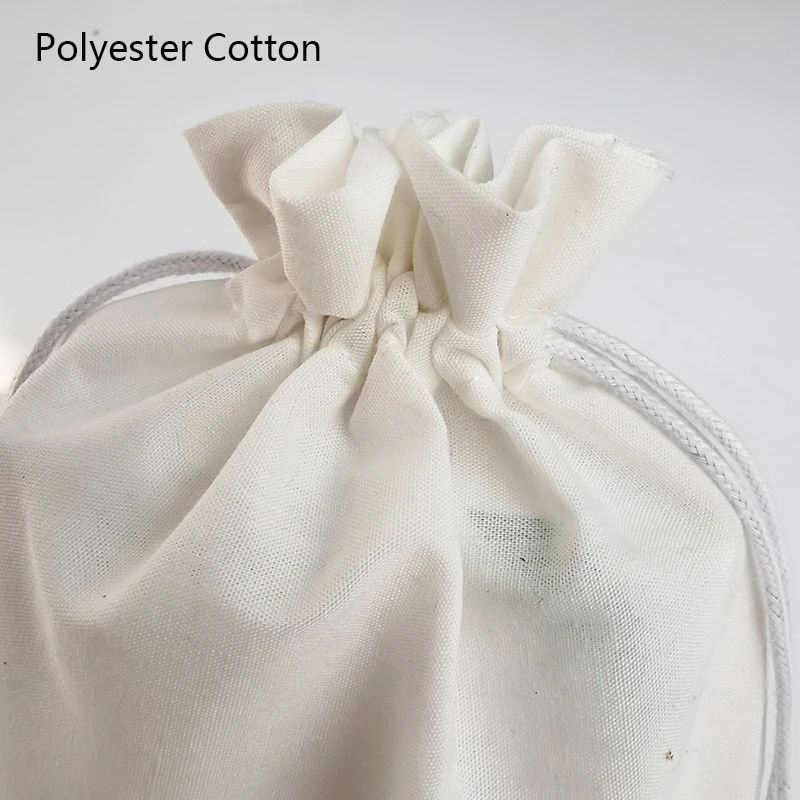 50 шт. хлопковый пакет для упаковки подарка упаковка ювелирных изделий