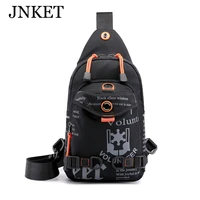 jnket new fashion men chest bag shoulder bag casual chest pack multifunctional sling bag crossbody bags