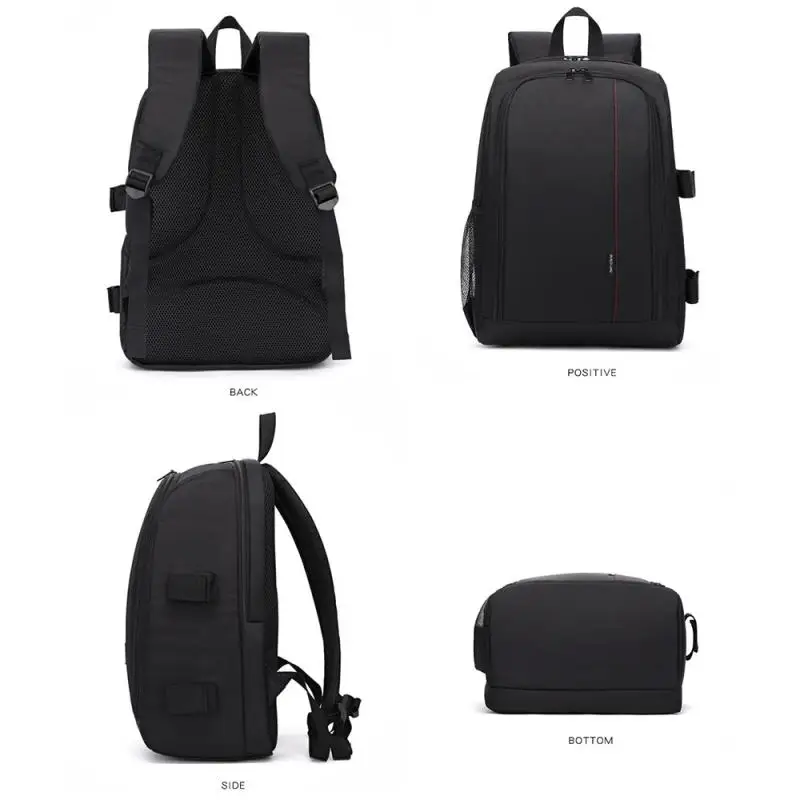 camera bag digital bag pack waterproof shockproof breathable camera backpack for nikon canon sony bag for the camera free global shipping