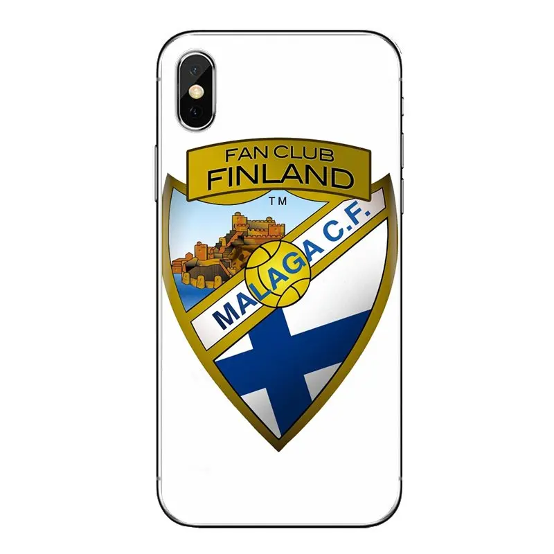 USA Malaga FC Football logo Silicone Cases For iPhone XS Max XR X 4 4S 5 5S 5C SE 6 6S 7 8 Plus Samsung Galaxy J1 J3 J5 J7 A3 A5 |