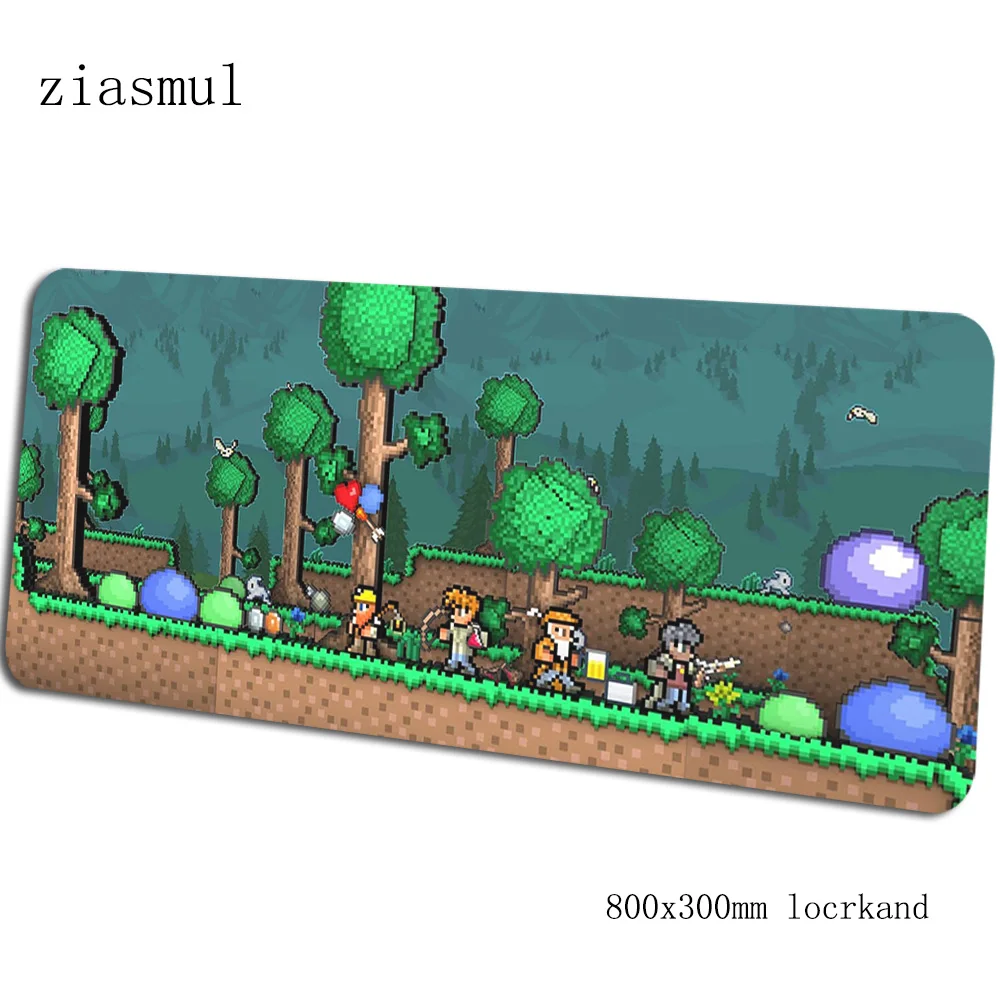Terraria padmouse 80x30 см, игровой коврик для мыши, большой игровой коврик для мыши, геймерский компьютерный стол, красивый коврик, notbook mousemat pc - Цвет: pattern 9