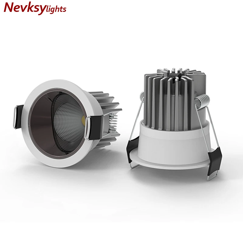 

Led Deep cup Recessed downlight Ceiling Narrow edge Spot lamp bedroom Round Spot light Living Room COB led ceiling light fixture