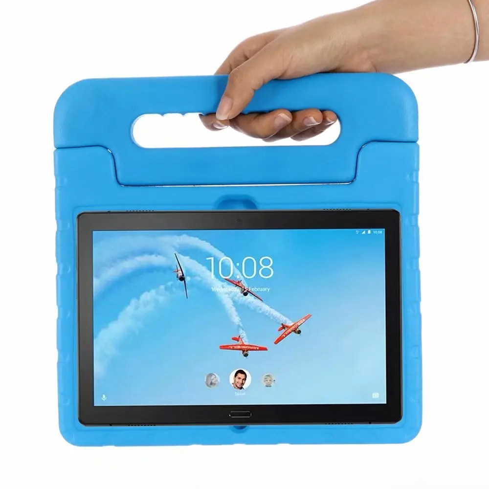 Противоударный детский чехол для lenovo Tab P10 TB-X705L TB-X705F 10," чехол EVA Funda подставка для планшета Для lenovo M10 TB-X605L TB-X605F