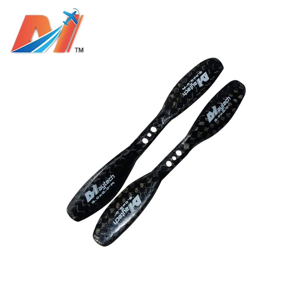 Maytech распродажа (2 пары) 3 пропеллер с отверстием углерода центровым мм для FPV