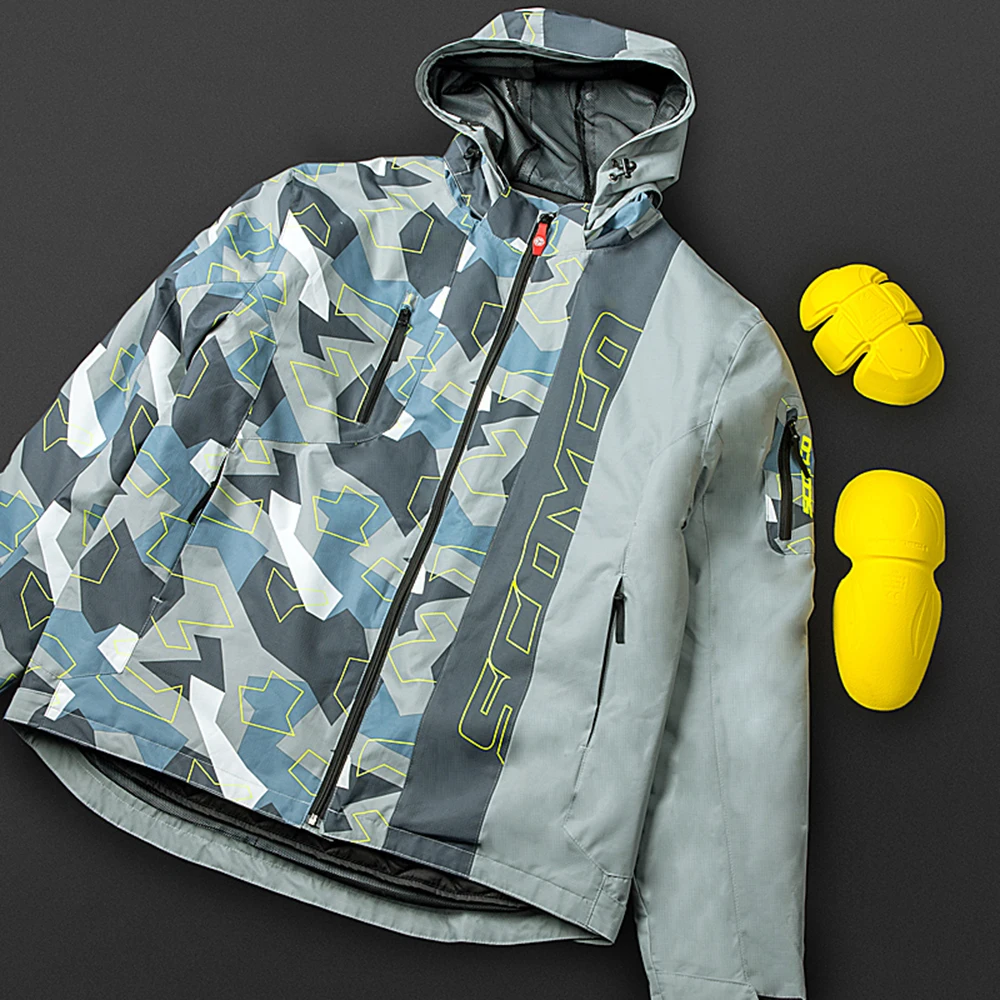 Мотоциклетная куртка SCOYCO Chaqueta Moto ветрозащитная для мотокросса Мужская