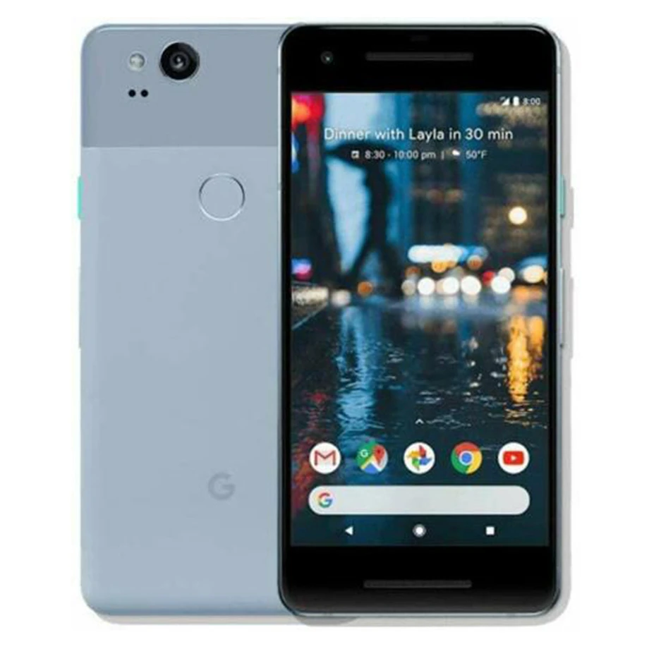 Google Pixel 2 Оригинальный разблокированный GSM 4G LTE Android мобильный телефон 5 0 '཈.2MP Octa