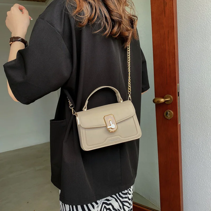 

Brand Designer PU Leather Women's Handbag Fashion Simple Crossbody Bag Small Flap Tote Women Shoulder Bag
