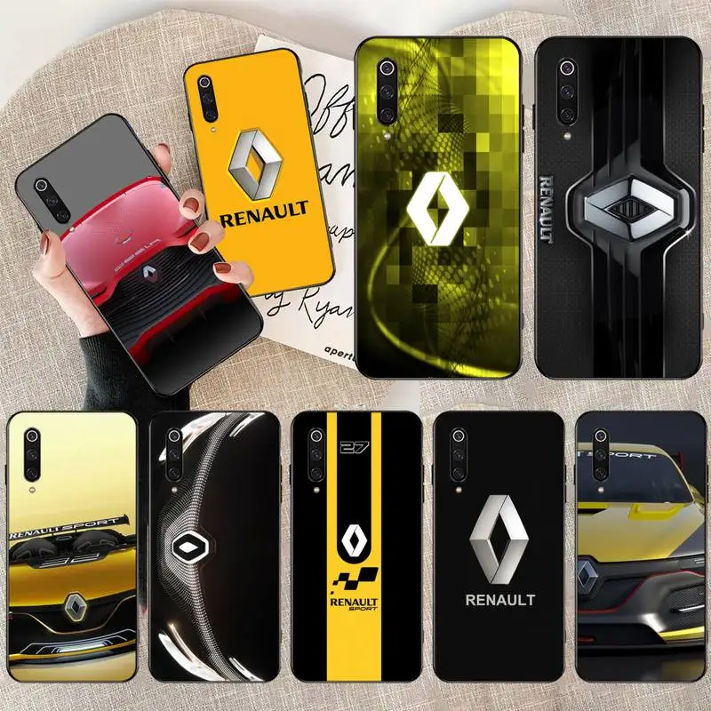 HPCHCJHM гоночный Renault окрашенный чехол для телефона Xiaomi Mi10 10Pro 10 lite Mi9 9SE 8SE Pocophone F1 Mi8