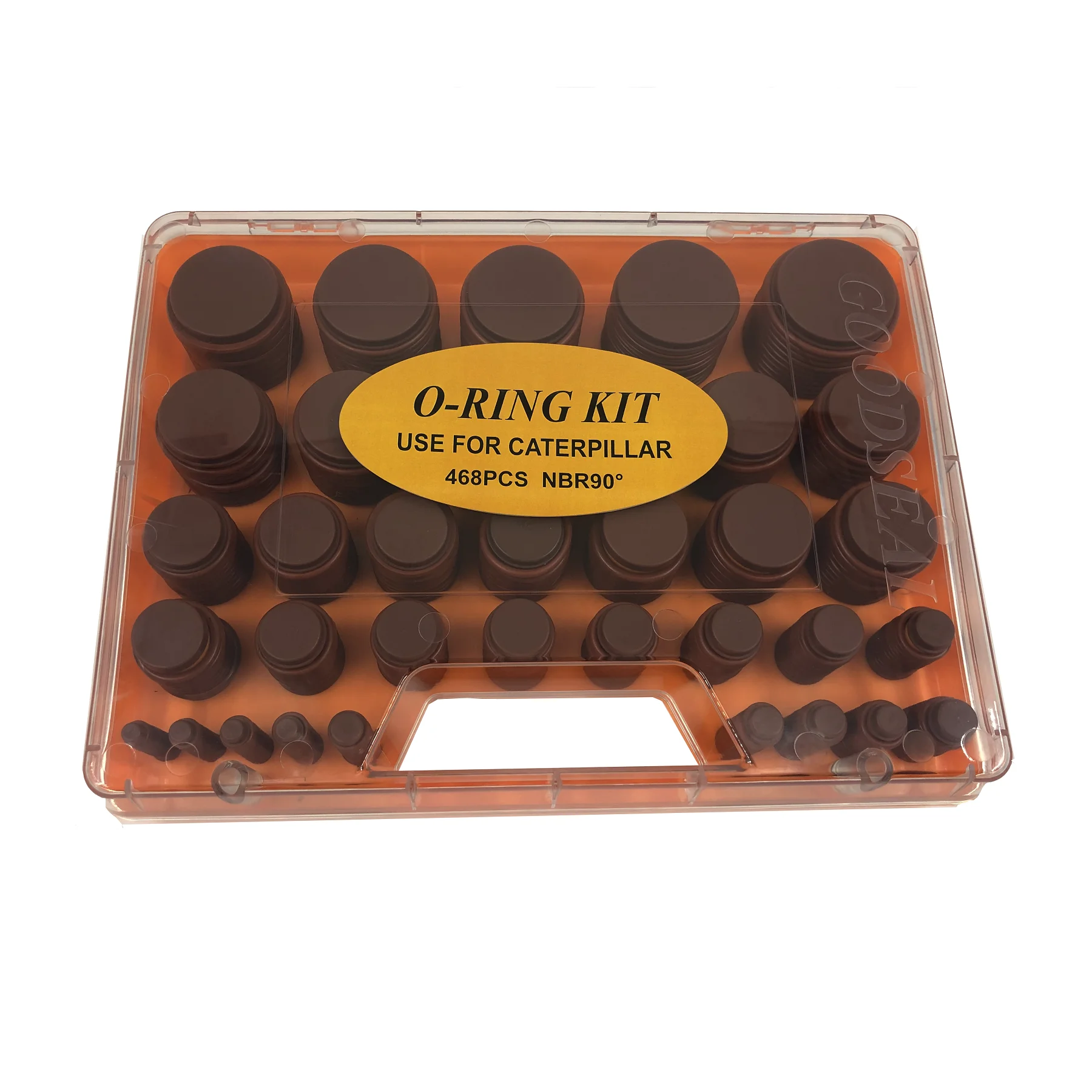 Коричневый комплект резиновых уплотнительных колец NBR90 для экскаватора гусеницы