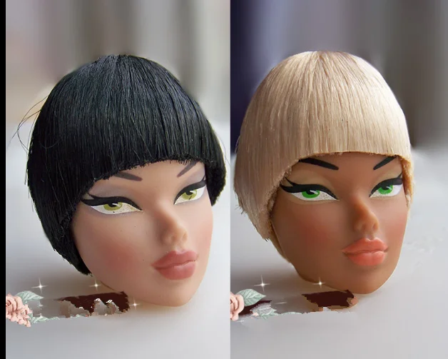 Редкая антикварная Ограниченная Коллекция модная Кукла стюардесса голова