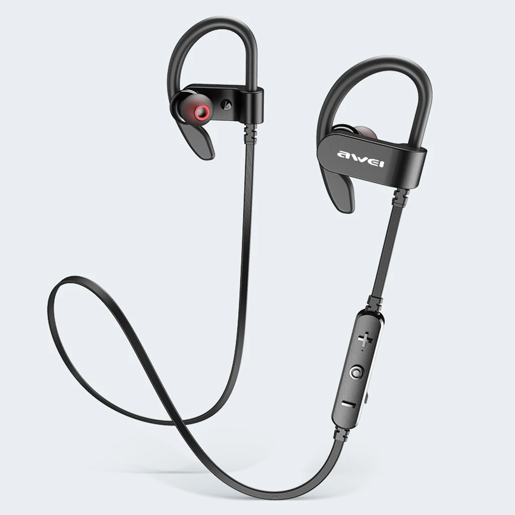 

Awei WT50 Sports Bluetooth Wireless Waterproof Ear Hook Earphone Headset
